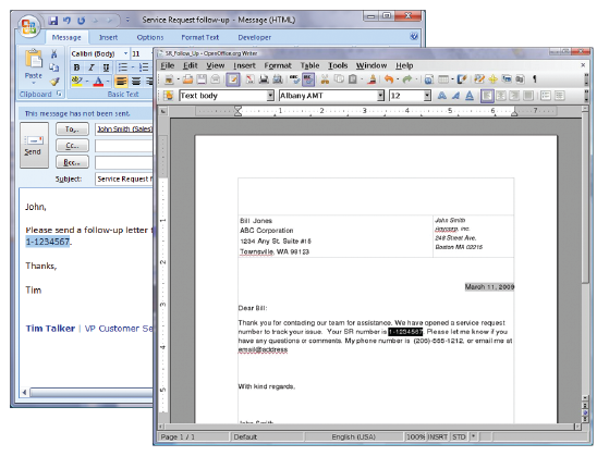 Utilisez des outils familiers