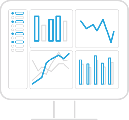 Aussagekräftige Einblicke durch Dashboards und Reports