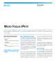 Micro Focus iPrint 產品傳單