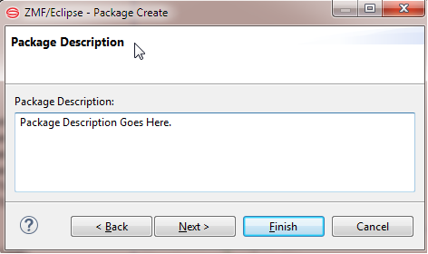 package description